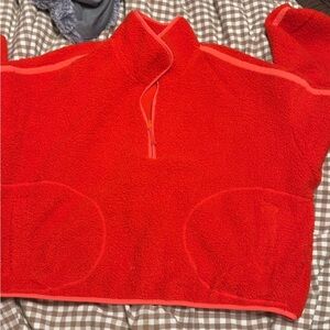 Old Navy Red Teddy Jacket